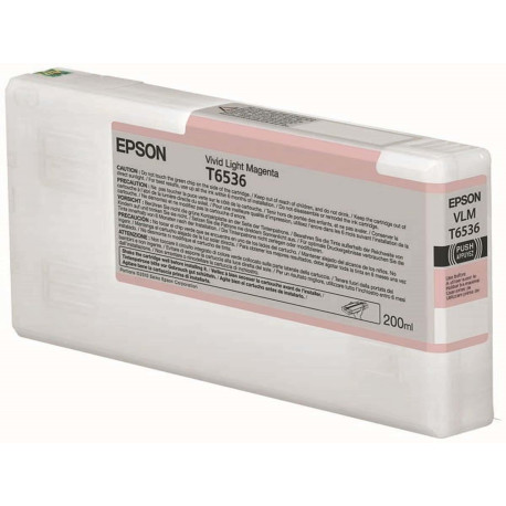 Epson - Tanica - vivid Magenta chiaro - T6536 - C13T653600 - 200ml