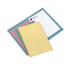 Cartellina semplice - 145 gr - 25 x 34 cm - giallo - cartoncino manilla - Cartotecnica del Garda - conf. 100 pezzi