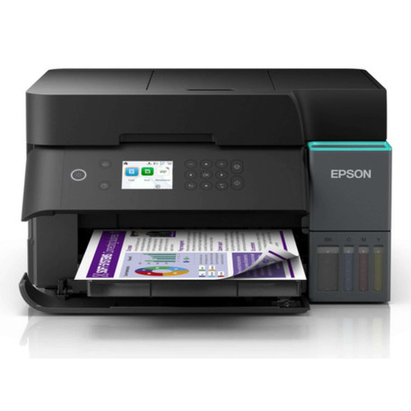 Epson EcoTank ET-3950, Ad inchiostro, Stampa a colori, 4800 x 1200 DPI, A4, Stampa diretta, Nero