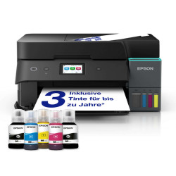Epson EcoTank ET-4950, Ad inchiostro, Stampa a colori, 4800 x 1200 DPI, A4, Stampa diretta, Nero