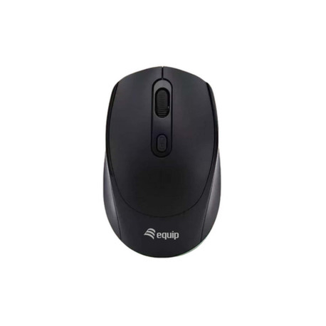 Equip 245122, Ambidestro, Ottico, RF Wireless, 1600 DPI, Nero
