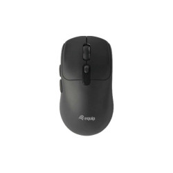 Equip 245123, Ambidestro, Ottico, RF senza fili + Bluetooth, 1600 DPI, Nero