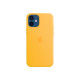 Apple - Cover per cellulare - con MagSafe - silicone - girasole - per iPhone 12 mini