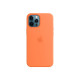 Apple - Cover per cellulare - con MagSafe - silicone - mandarino cinese - per iPhone 12 Pro Max