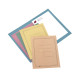 Cartellina semplice con stampa - 145 gr - 25 x 34 cm - azzurro - cartoncino manilla - Cartotecnica del Garda - conf. 100 pezzi