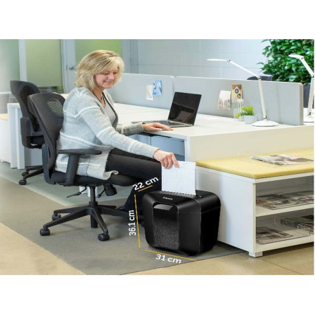 Fellowes - Distruggi documenti a frammento LX25 da scrivania