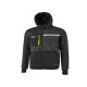 Felpa Galaxy - taglia XL - nero/giallo - U-Power