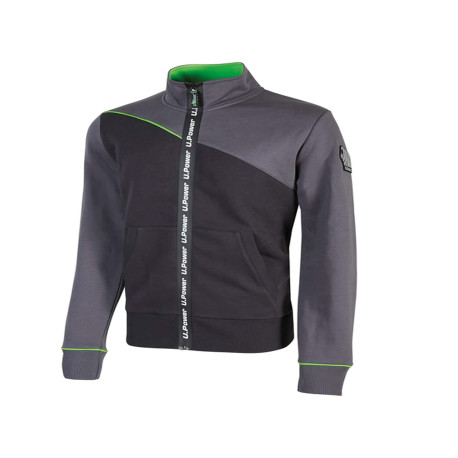 Felpa Uranus - taglia XL - grigio - U-Power