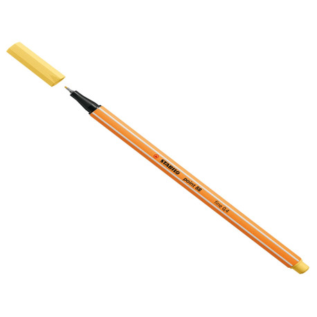 Fineliner Point 88 - tratto 0,4 mm - giallo chiaro 23 - Stabilo
