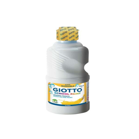 FLACONE 250ML TEMPERA BIANCO LAVABILE