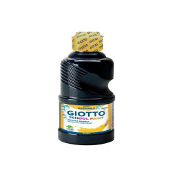FLACONE 250ML TEMPERA NERO LAVABILE