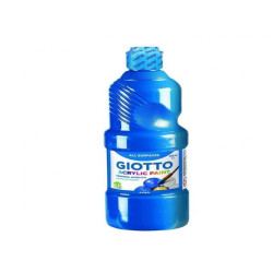 FLACONE 500ML TEMERA ACRILICA CIANO