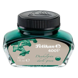 Inchiostro stilografico 4001 - 30 ml - verde scuro - Pelikan
