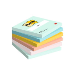Foglietti Post-it 76 mm x 76 mm 6 blocchetti da 100 fogli Beachside