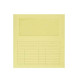 Fraschini Cartelline Con Finestra 120gr - Confezione da 50 Pezzi - Giallo