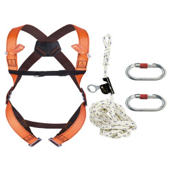 Kit anticaduta ELARA 170 - per lavori in copertura - taglia S/M/L - Deltaplus
