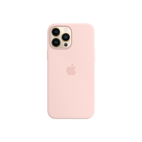 Apple - Cover per cellulare - con MagSafe - silicone - rosa gesso - per iPhone 13 Pro Max