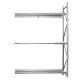 Kit scaffale - modulo estensione - per pneumatici - 3 ripiani - 150 x 50 x 220 cm - acciaio - Tecnotelai