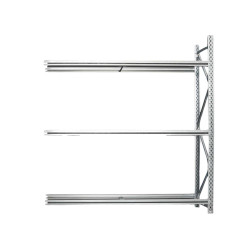 Kit scaffale - modulo estensione - per pneumatici - 3 ripiani - 150 x 50 x 200 cm - acciaio - Tecnotelai