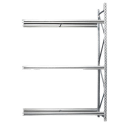 Kit scaffale - modulo estensione - per pneumatici - 3 ripiani - 150 x 50 x 220 cm - acciaio - Tecnotelai