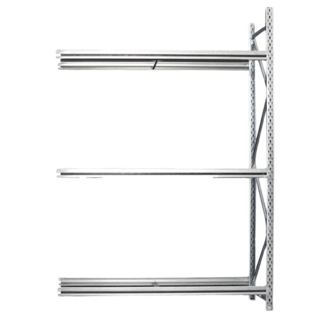Kit scaffale - modulo estensione - per pneumatici - 3 ripiani - 150 x 50 x 220 cm - acciaio - Tecnotelai