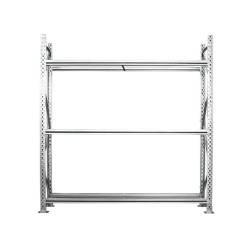 Kit scaffale - per pneumatici - 3 ripiani - 150 x 50 x 200 cm - acciaio - Tecnotelai