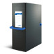 Scatola archivio Big Next - dorso 12 cm - 25 x 35 cm - nero/blu - Sei Rota