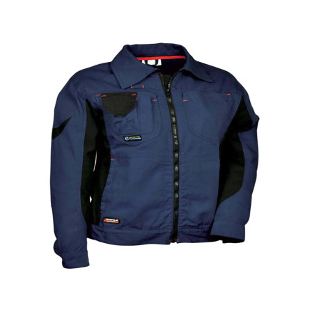Giacca donna Work Woman - taglia 46 - blu navy/nero - Cofra