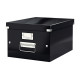 Scatola archivio Click & Store - 28,1 x 20 x 37cm (A4) - nero - Leitz