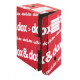 Scatola archivio Dox&Dox - 17 x 35 x 25 cm - bianco e rosso - Esselte Dox