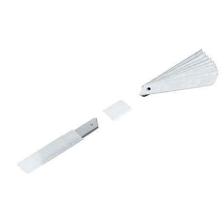 Lame di ricambio - per cutter 17 mm - Lebez - tubetto da 10 lame