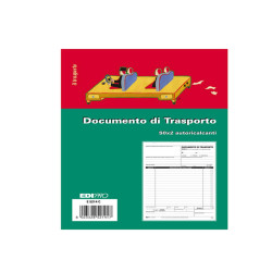 Blocco DDT - 50/50 fogli autoricalcanti - 23 x 15cm - Edipro