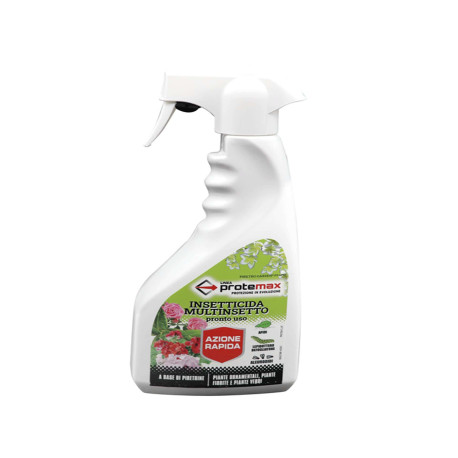 Insetticida/aficida spray multinsetto - pronto uso con PFnPO - 500 ml - Protemax