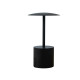 Lampada da tavolo Rocket - a led - alluminio - nero - King Collection