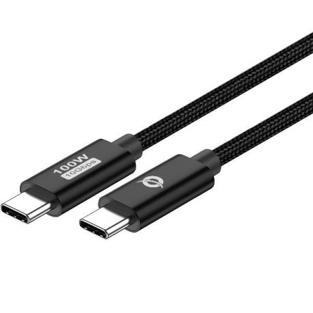 Conceptronic CAVO USB 3.2 Gen 2 C-C PD 3.0 100W 1.2m -- 20V 5A, 10Gbps, E-Mark