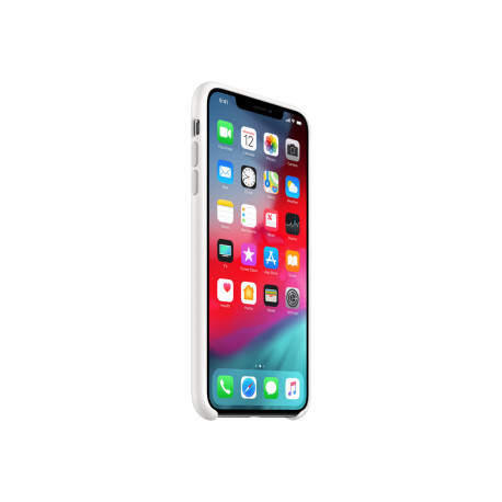 Apple - Cover per cellulare - silicone - bianco - per iPhone XS Max