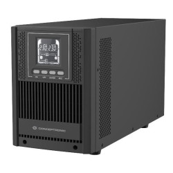 Conceptronic UPS 2000VA 1800W ONLINE TOWER - HID USB, Porta EPO, 4x SCHUKO 1 Seriale RS232, 1x USB