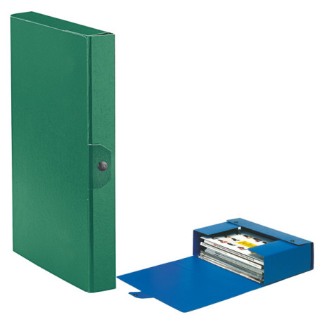 Scatola progetto Eurobox - dorso 4 cm - 25 x 35 cm - verde - Esselte