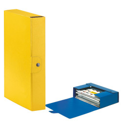 Scatola progetto Eurobox - dorso 6 cm - 25 x 35 cm - giallo - Esselte
