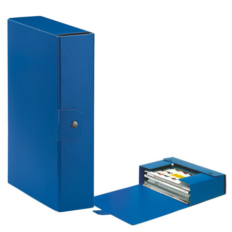 Scatola progetto Eurobox - dorso 8 cm - 25 x 35 cm - blu - Esselte