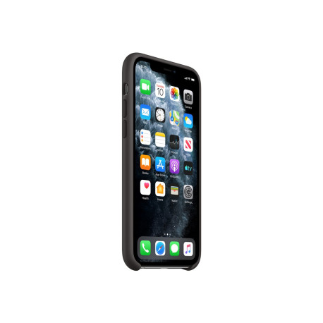 Apple - Cover per cellulare - silicone - nero - per iPhone 11 Pro