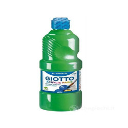 Giotto FLACONE 500ML TEMPERA ACRILICA VERDE