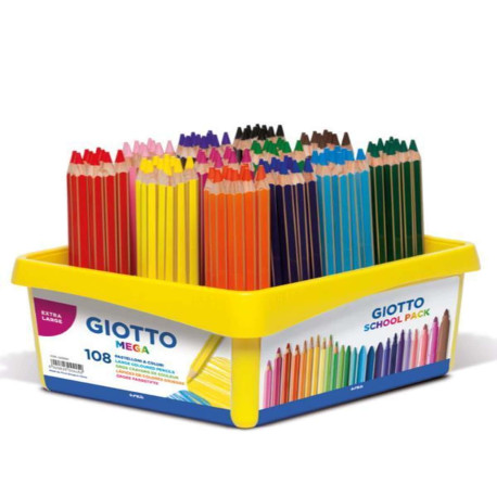 Giotto PASTELLI MAXI SCHOOLPACK A