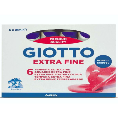 Giotto Tempera Extra in tubetto - confezione 6 pz Violetto