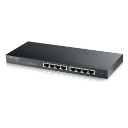 GS-1900-8 - SWITCH WEB MANAGED 8 PORTE GIGABIT - SUPPORTO IPV6 VLAN -DESIGN SENZA VENTOLE DESKTOP