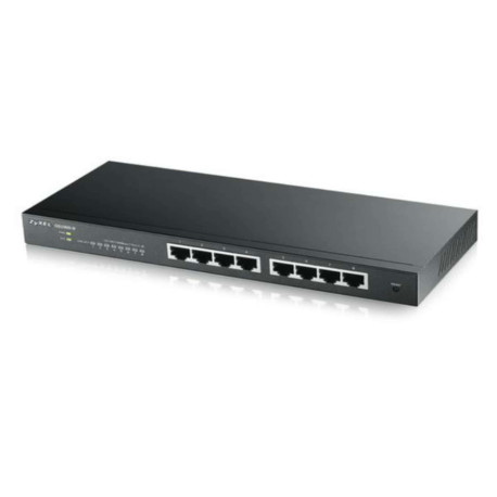 GS-1900-8 - SWITCH WEB MANAGED 8 PORTE GIGABIT - SUPPORTO IPV6 VLAN -DESIGN SENZA VENTOLE DESKTOP