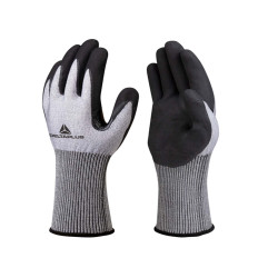 Guanti da lavoro Venicut01 - schiuma di nitrile - taglia 09 - grigio/nero - Deltaplus