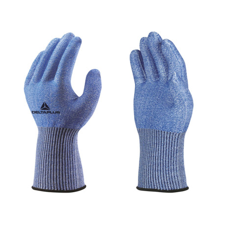 Guanti da lavoro VenicutB00 Flash - in maglia - taglia 07 - blu/bianco - Deltaplus