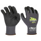 Guanti di protezione FLEX - con polsino nero - taglia 10 - nero/grigio - U-Power
