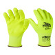 Guanti di protezione ICON - con polsino nero - taglia 10 - giallo fluo - U-Power